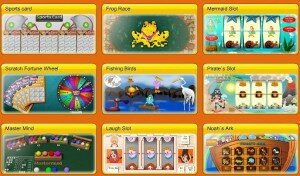 Les différents types de jeux Les différents types de jeux